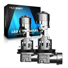 NOVSIGHT LED Headlight Bulbs H11 H8 H9 Canbus High Low Beam Fog Light Lamp 6500K