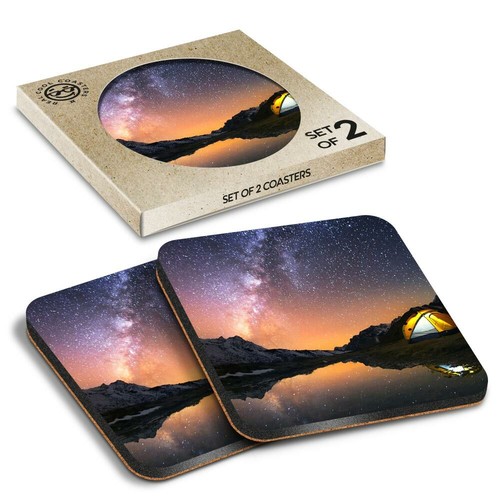 Boxed square coasters - 2,