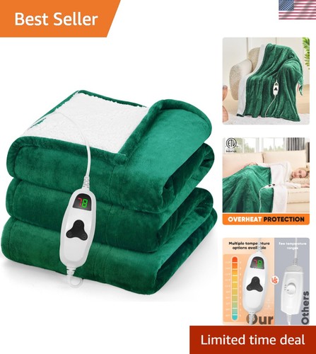Heated blanket electric - electric, throw