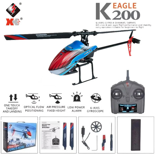Helicopters k200 4ghz 4ch - 2.4ghz,