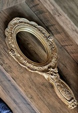 Gorgeous Vintage Wooden Gold