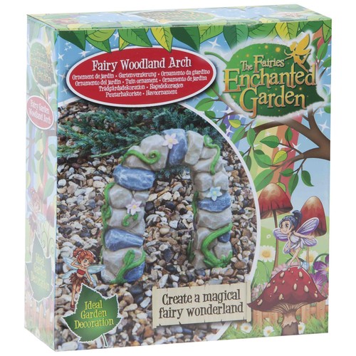 Stone arch fairy - stone, garden