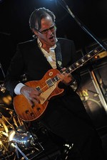 Joe Bonamassa with his Signature Gibson Les Paul guitar performing - Old Photo 2