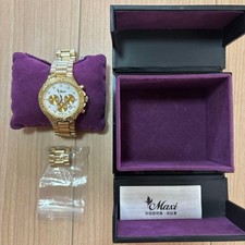 Maxi Gold Quartz Women's Watch