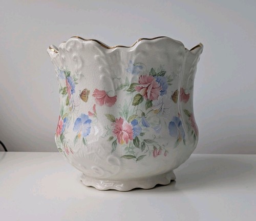Vintage ceramic floral - ceramic,
