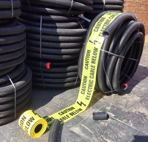 14m black hdpe underground - 14m,