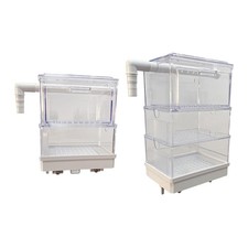 Overflow Box for Aquariums Hanging Filter Box Drip Flow Box