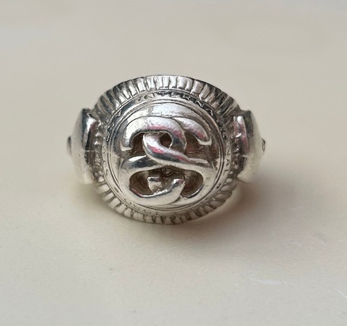 Stussy silver ring vintage - stussy,