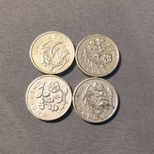 Old Flower Floral £1 Pound