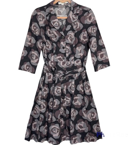 Boden dark flower riviera 50s - flower,