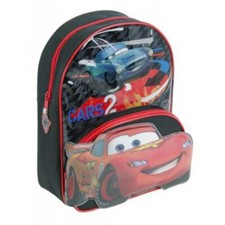 Disney Cars Lightning McQueen Character Kids Boys School Backpack 24 x30cm