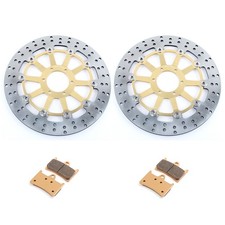 Front Brake Discs Pads For