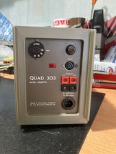 Vintage Quad 303 Power amplifier - lovely condition, fully serviced, power cable