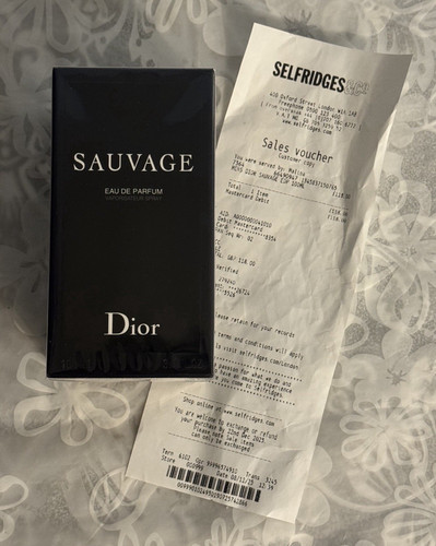 Dior sauvage eau parfum - de,
