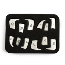 Steering-Wheel Button Silver