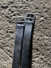 Full Size English Leather Stirrup Leathers Havana Brown Leather