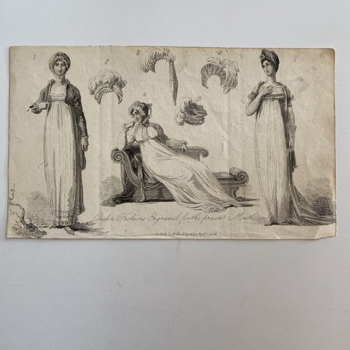 Antique engraving regency - ,