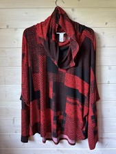 Joseph Ribkoff Black/red