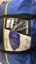 Berghaus Adhara 500 5 person Nightfall Tent with 2 Darkened Bedrooms RP £600
