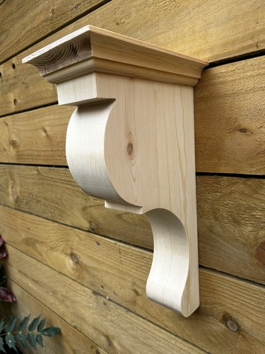 Pair bespoke wooden - a,