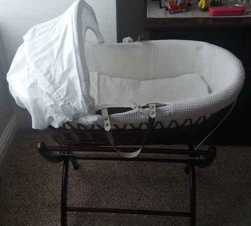 Moses basket and stand - moses,