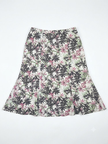 Eastex floral line skirt - a-line,