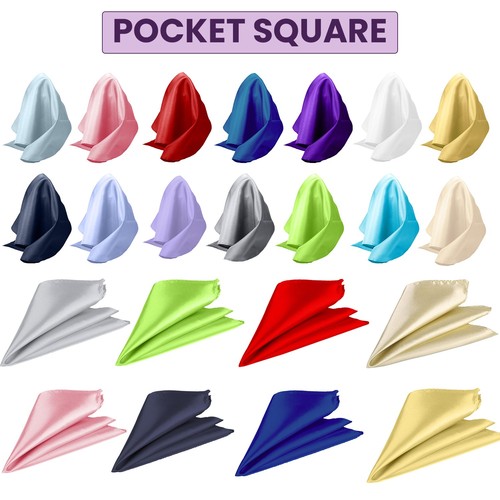 Pocket square wedding plain - pocket,