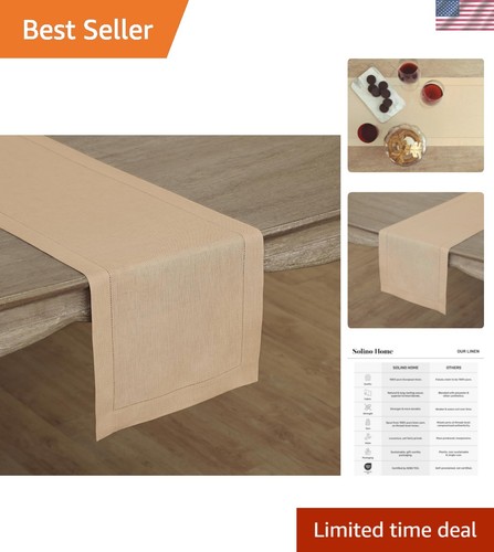 Versatile inch beige linen - beige,