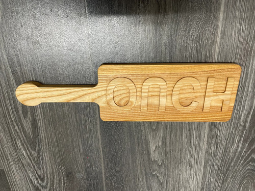 Birch wooden spanking paddle - birch,