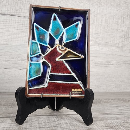 Finnish ceramic wall plate - ceramic,