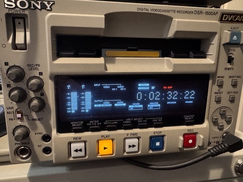 Sony dsr 1500ap digital video - digital,