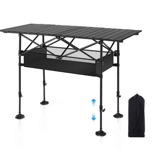 Folding camping table - folding,