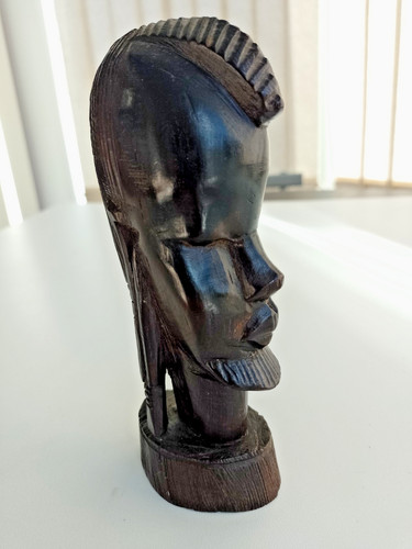 Vintage hand carved ebony - vintage, hand-carved
