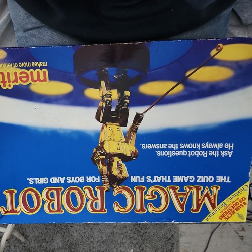Vintage magic robot game - vintage,