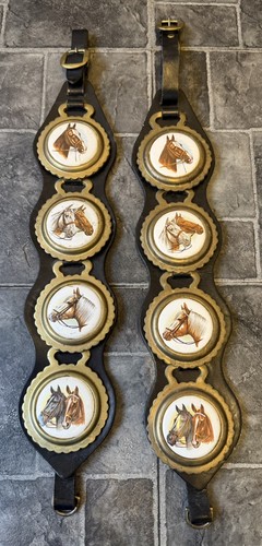 Vintage brass porcelain - brass,