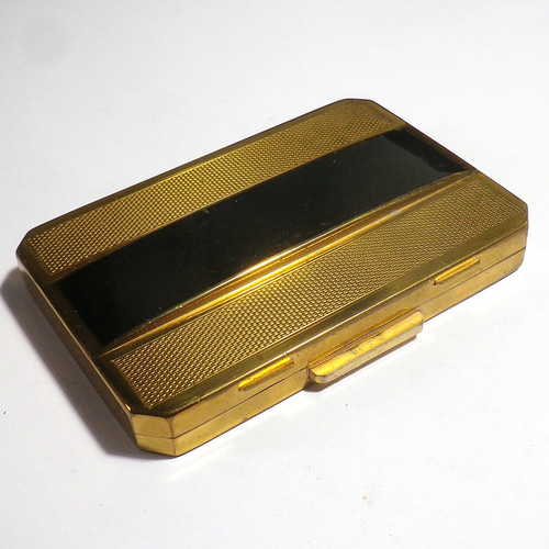 Vintage stratton gold tone - vintage,
