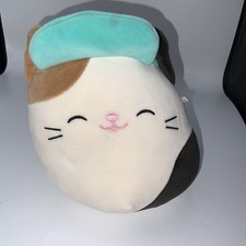 Squishmallows 8" Cam The Calico Cat With Hat Soft Plush Toy