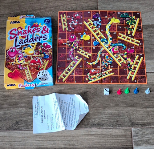 Asda snakes ladders - &, board