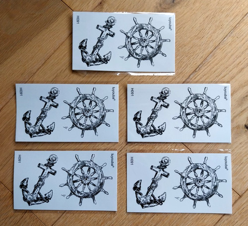 Five ship wheel - five,