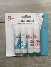 GLUE STICKS X 4 WASHABLE 15G KIDS NEW Non Toxic Children School Craft Adhesives