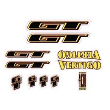1995 GT BMX - Vertigo - decal