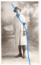 WW1 soldier Lady Home Front Women's Land Army Rye Hill Camp Bristol photo