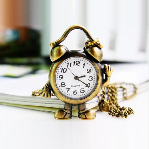 Steampunk quartz pocket - quartz, watch
