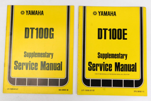 Pair oem yamaha dt100 g - pair, &