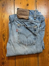 Levi’s vintage 555 blue jeans 28w 32l