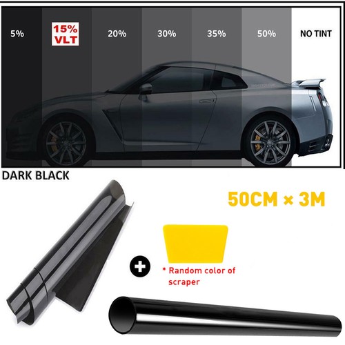 Window tint film black roll - film,