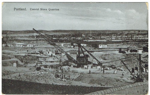 Vintage postcard dorset - b/w, postcard,