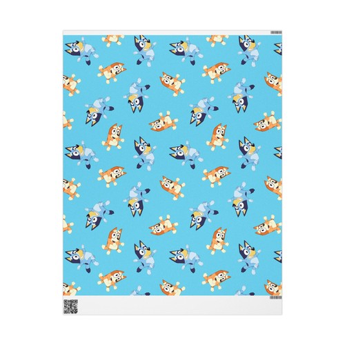 Bluey characters wrapping - bluey,