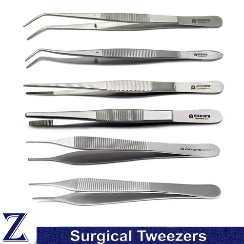 Dental surgical thumb tweezers - thumb,