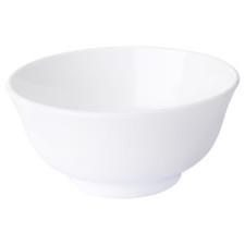 OFTAST Serving Bowls - White Dinner Soup Bowls Kitchen Crockery Set Mixing Bowl